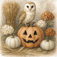 ANT204 - Jack-O-Lantern Owl - 12x12