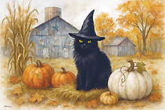 ANT241 - Tuna the Witch Cat - 18x12
