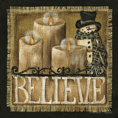 MM386 - Believe Snowman - 12x12
