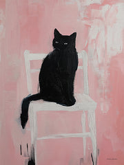 SA139 - Black Cat Pose - 12x16