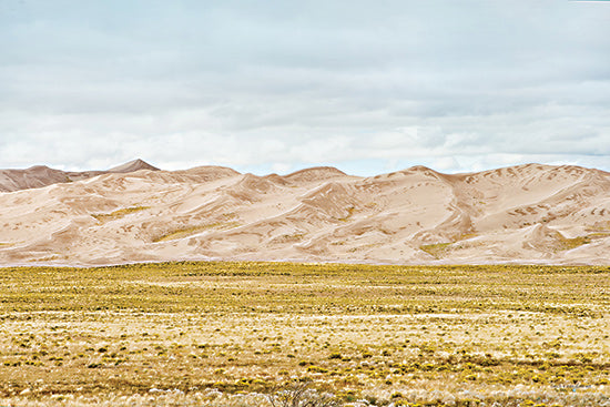 Catch A Star Fine Art STAR195 - STAR195 - Dunes in the Distance II - 18x12 minimalist dune landscape, fine sand texture, isolated curves, soft morning light, artistic interpretation of nature from Penny Lane