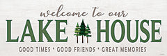 STAR211 - Lake House Sign - Pine Trees - 36x12