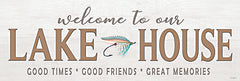 STAR212 - Lake House Sign - Fishing Lure - 36x12