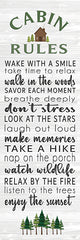 STAR274 - Cabin Rules   - 12x36