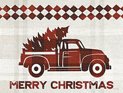 CIN3549 - Merry Christmas Truck    - 16x12