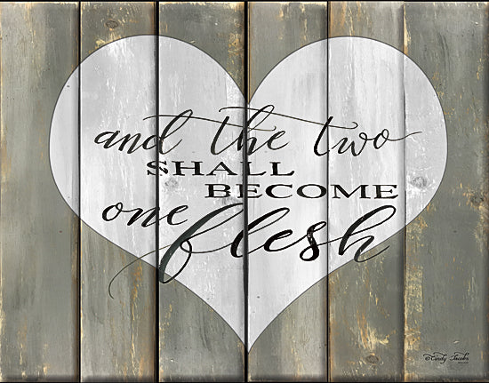 Cindy Jacobs CIN729 - And the Two - Heart, Inspirational, Wedding, Love from Penny Lane Publishing