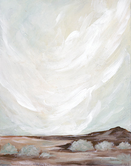 Amanda Hilburn AH168 - AH168 - Just Breathe - 12x16 Landscape, Hills, Bushes, Clouds, Sky, Abstract, Just Breathe from Penny Lane