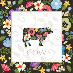 ALP2588 - Spring Farm Cow - 12x12