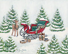 BAKE259LIC - Christmas Sleigh - 0