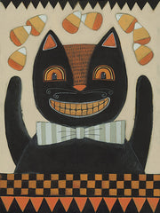 BER1487 - Halloween Black Cat - 12x16