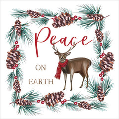 ET377 - Peace on Earth Reindeer - 12x12