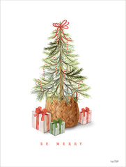 FEN1165 - Be Merry Christmas Tree - 12x16