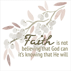 KR895LIC - Faith - It's Knowing that He Will - 0