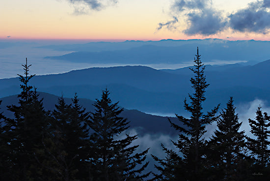 Lori Deiter LD3000 - LD3000 - Great Smoky Mountain Sunrise - 18x12 Photography, Landscape, Great Smoky Mountains, Sunrise, Trees, Mountains, Clouds from Penny Lane
