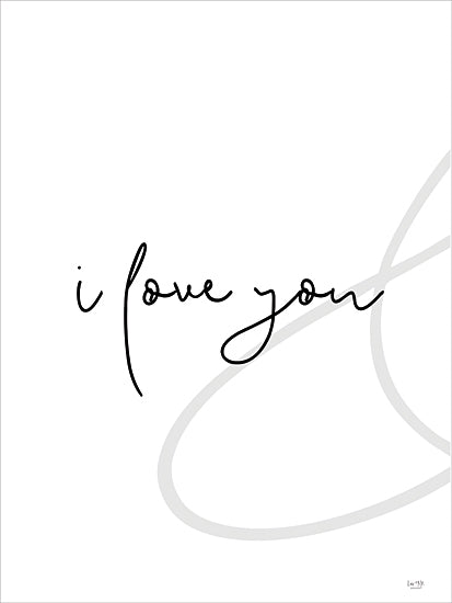 Lux + Me Designs LUX956 - LUX956 - I Love You Set 1 of 2 - 12x16 Inspirational, Bedroom, Spouses, I Love You, Typography, Signs, Textual Art, Diptych, White Background from Penny Lane