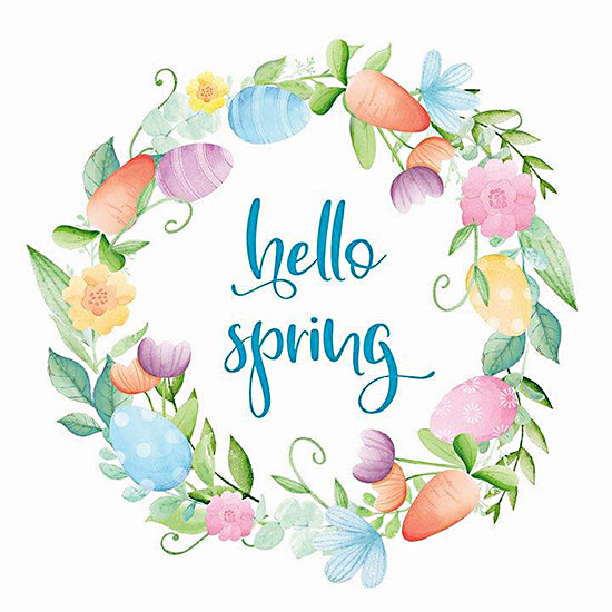 Mollie B. Licensing MOL2623LIC - MOL2623LIC - Hello Spring Wreath - 0  from Penny Lane