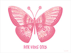 ALP2860 - Pink Vibes Only Butterfly - 16x12