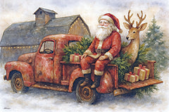 ANT255 - Santa's Vintage Delivery - 18x12