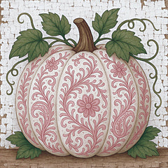 ANT283 - Floral Pumpkin for Fall - 12x12
