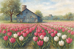 ANT290 - Springtime Tulips - 18x12