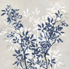 AS397 - Navy Leaf Silhouettes II - 12x12