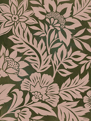 CTD409 - Olive Damask - 12x16