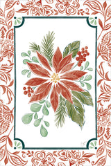 CTD456 - Very Merry Poinsettia Bloom - 12x18