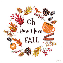 ET637 - Oh How I Love Fall - 12x12
