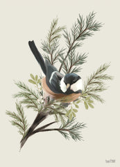 FEN1249 - Christmas Chickadee  - 12x16