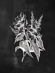FEN684 - Chalkboard Wildflower I - 12x16