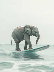 HK517 - Ridin' the Wave - 12x16