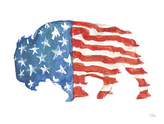 JM604 - Patriotic Buffalo - 16x12