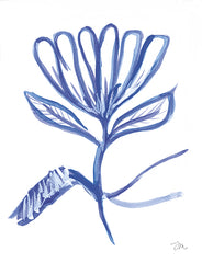 JM649 - Blue & White Single Flower - 12x18