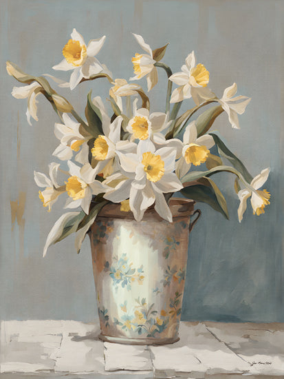 Jo Moulton JO241 - JO241 - Daffodils - 12x16 Farmhouse, Rustic, Country, Neutral, Cozy from Penny Lane