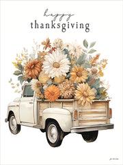 JO377 - Happy Thanksgiving Truck - 12x16