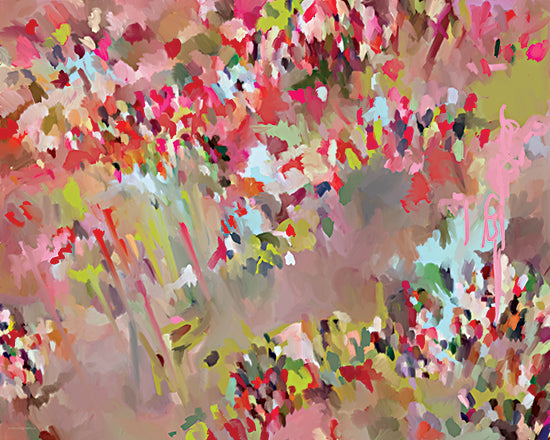 Kamdon Kreations KAM1081 - KAM1081 - Floral Frenzy - 16x12 abstract floral painting, colorful brush strokes, vibrant colors, expressive art, impressionist flowers, modern abstract style from Penny Lane