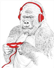 KAM954 - I'm Bananas for Games - 12x16