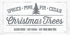 KS226 - Christmas Trees Sign - 18x9