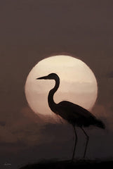 LD3810 - Heron at Sunset - 12x18