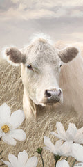 LD3928 - Floral Cow Trio I - 9x18