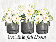 LET1076 - Full Bloom Flower Trio - 16x12