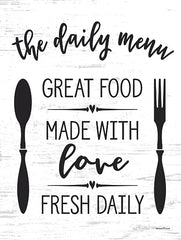 LET1143 - The Daily Menu - 12x16