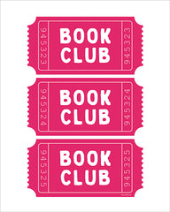 LET1521 - Book Club     - 12x16