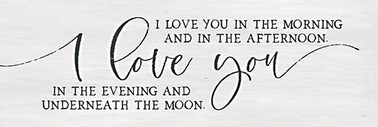 Lux + Me Designs LUX821 - LUX821 - I Love You   - 36x12 faith quote, inspirational typography, religious wall art, neutral farmhouse sign, scripture style quote, minimal text art from Penny Lane