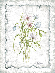 MARY643 - Pretty Pressed Flowers - 12x16
