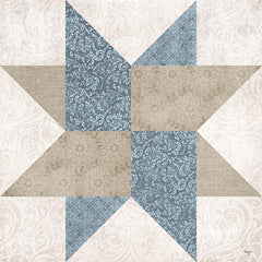 MOL2895 - Blue Quilt Square III - 12x12