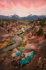 MPP1280 - Hot Springs at Dusk - 12x18