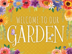 ND775 - Welcome to Our Garden - 16x12