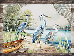 ND785 - Three Cranes - 16x12
