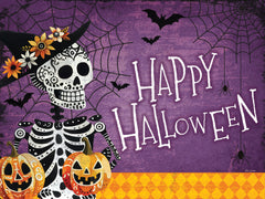 ND807 - Happy Halloween Skeleton - 16x12